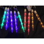 11.6M 120LED Christmas Icicle Tube Lights With Snowing Function - Multi Colour